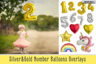Download Shaped Number Balloons Overlays - Overlay Collection