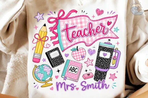 Download Teacher School Supplies Clipart PNG - Teacher Collection