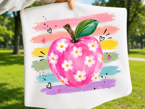 Download Watercolor Apple Teacher PNG - Teacher Collection