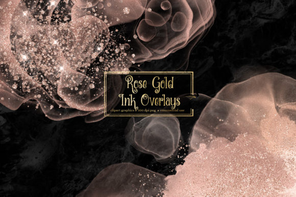 Download Rose Gold Ink Overlays - Overlay Collection