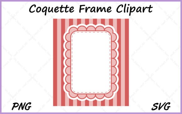 Download Hand Drawn Border Frame Coquette PNG - Coquette Collection