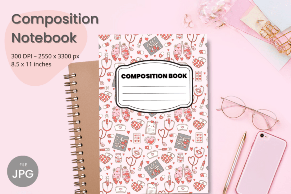 Download Composition Book Cover Teacher KDP - Teacher Collection