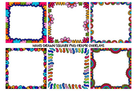 Download Hand Drawn PNG Border Overlays - Overlay Collection