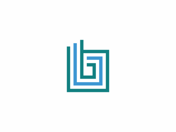 Download Initial Letter B Logo Geometric Line - Logo Collection