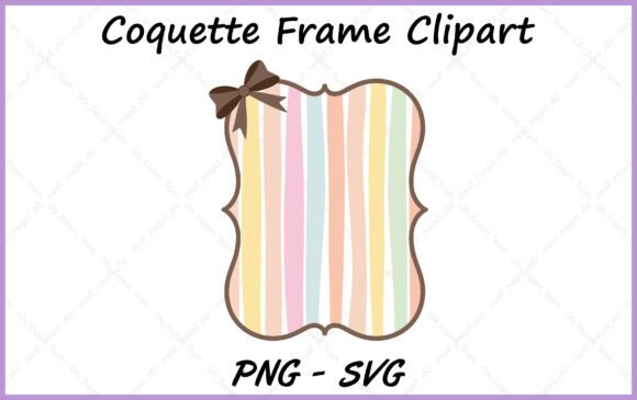 Download Hand-Drawn Border Coquette Frame PNG - Coquette Collection