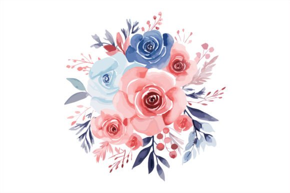 Download Watercolor Florals for Logo Card Design - Logo Collection