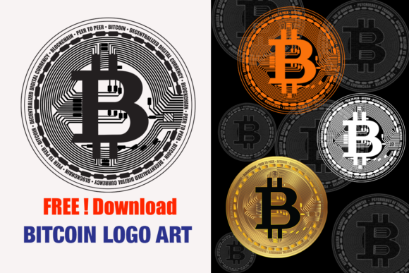 Download Bitcoin Crypto Logo Art - Logo Collection